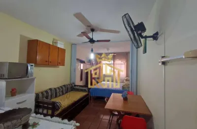 Kitnet à venda, 30 m² por r$ 180.000,00 - aviação - praia grande/sp