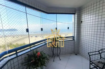 Apartamento de 3 quartos, 2 suítes no bairro de guilhermina  em praia grande - sp - vista mar