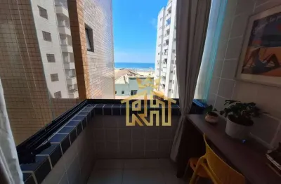 Apartamento com 1 dormitório à venda, 50 m² por r$ 320.000,00 - aviação - praia grande/sp