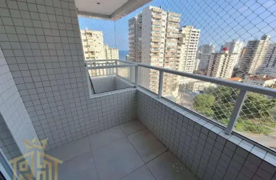Apartamento novo à venda ou locação definitiva  - 01 suíte - varanda gourmet - vista mar parcial - lazer completo - 1 vaga coletiva - aviação