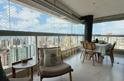 Lindo apartamento mobiliado - 03 vagas de garagem - guilhermina3 suítes - varanda gourmet - lazer completo -