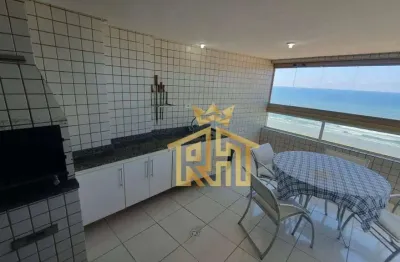 Apartamento com 3 dormitórios, 130 m² - venda por r$ 1.200.000,00 ou aluguel por r$ 6.200,02/mês - aviação - praia grande/sp