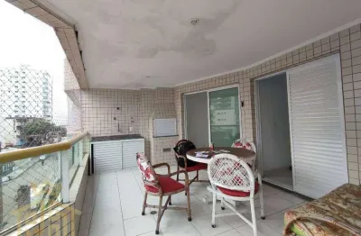 Apartamento 3 quartos, 1 suíte  no bairro de vila tupi em praia grande - sp