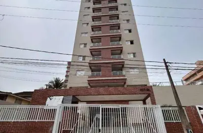 Apartamento novo - 1 dormitório - sacada com churrasqueira - lazer - 1 vaga - aviação - praia grande