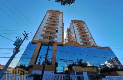 Apartamento novo - 02 dormitórios (01 suite) - sacada com ponto grill - lazer completo - 1 vaga - boqueirão - praia grande