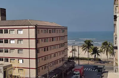 Apartamento de 2 quartos no bairro de vila tupi em praia grande - sp - vista mar