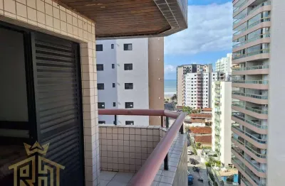 Apartamento com 2 dormitórios à venda, 82 m² por r$ 385.000,00 - aviação - praia grande/sp