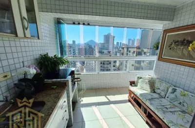 Apartamento guilhermina - 02 dormitórios (01 suíte) - sacada com churrasqueira - 02 vagas