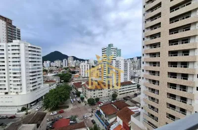 Apartamento com 1 dormitório para alugar, 40 m² por r$ 2.500,02/mês - boqueirão - praia grande/sp