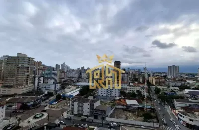 Apartamento com 1 dormitório para alugar, 46 m² por r$ 2.500,02/mês - boqueirão - praia grande/sp