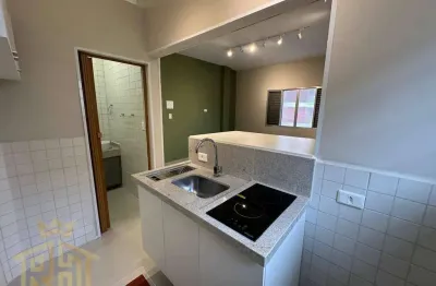 Kitnet com 1 dormitório à venda, 29 m² por r$ 220.000 - boqueirão - praia grande/sp