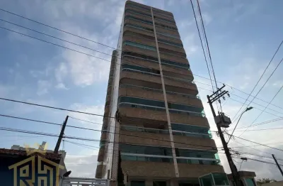 Apartamento com 1 dormitório à venda, 47 m² por r$ 295.000 - aviação - praia grande/sp