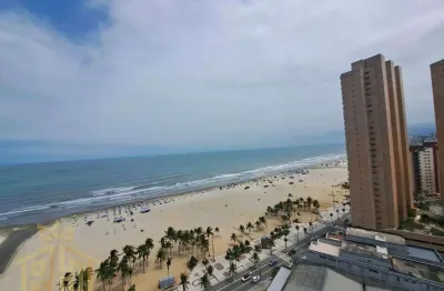 Apartamento com 3 dormitórios à venda, 141 m² por r$ 1.500.000,00 - vila guilhermina - praia grande/sp