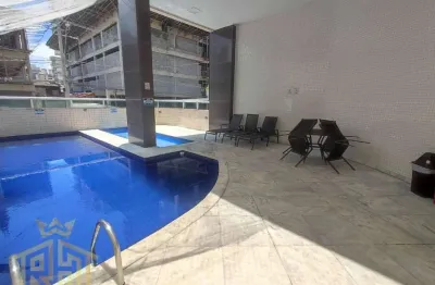 Apartamento com 2 dormitórios à venda, 86 m² por r$ 450.000,00 - vila guilhermina - praia grande/sp