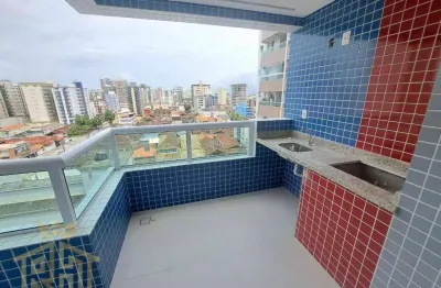 Apartamento com 2 dormitórios à venda, 66 m² por r$ 506.000,00 - vila guilhermina - praia grande/sp