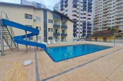 Apartamento 1 dormitório todo reformado e mobiliado – 200m da praia da aviação – lazer completo – 2 vagas