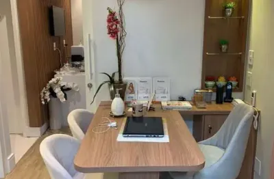 Sala comercial para locação, dezoito do forte empresarial/alphaville., 2 banheiros, 1 vaga