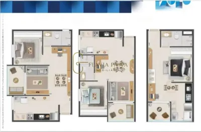 Apartamento com 1 quarto à venda na avenida talita regazzini verçosa, 160, ribeirânia, ribeirão preto, 52 m2 por r$ 370.000