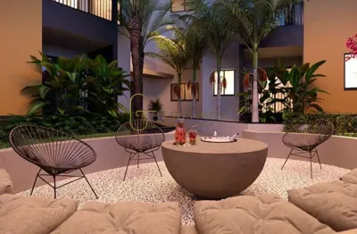 Apartamento com 2 quartos à venda na rua: benedito gir, 210, bonfim paulista, ribeirão preto, 46 m2 por r$ 305.000