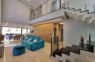 Casa em condomínio fechado com 3 quartos à venda na rua ruth barbosa martins, 1000, residencial e empresarial alphaville, ribeirão preto, 305 m2 por r$ 3.200.000