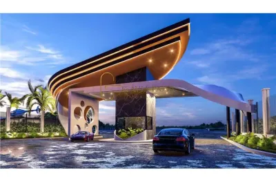 Terreno em condomínio fechado à venda na estrada municipal, 200, centro, rifaina por r$ 558.000