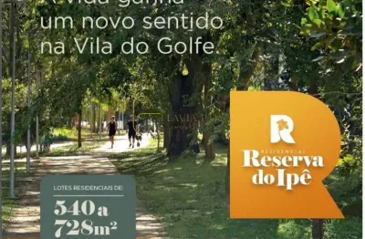 Terreno em condomínio fechado à venda na avenida luiz eduardo toledo prado, 995, vila do golf, ribeirão preto por r$ 1.299.435