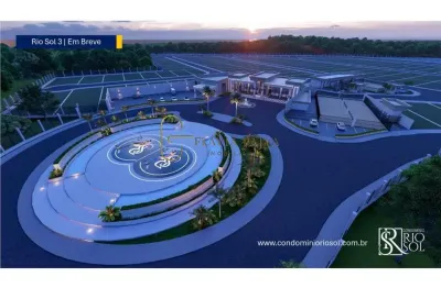 Terreno em condomínio fechado à venda na estrada municipal, 100, centro, rifaina por r$ 374.000