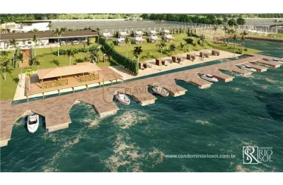 Terreno em condomínio fechado à venda na Estrada Municipal, 100, Centro, Rifaina por R$ 288.000