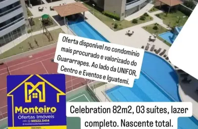 Oferta disponível de um ótimo apto no condomínio mais procurado e valorizado na região do guararapes