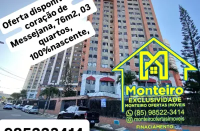 Oportunidade única ótimo apto nascente total melhor localização do cambeba