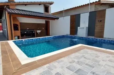 Casa com 3 dormitórios à venda, 97 m² por r$ 449.900,00 - jardim das palmeiras - itanhaém/sp