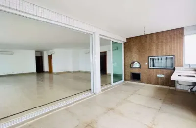 Apartamento novo a venda no jardim anália franco, andar alto vista livre com 335 m², 4 suítes, sacada gourmet, 5 vagas
