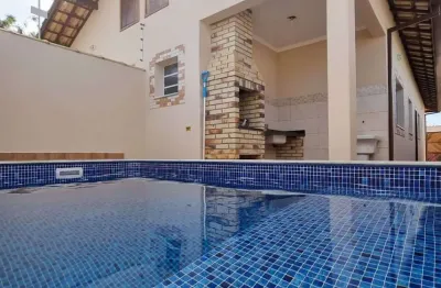 Casa com 2 dormitórios à venda, 55 m² por r$ 298.900,00 - balneário tupy - itanhaém/sp