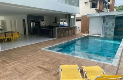 Sobrado novo para locação com 6 suítes em riviera e são lourenço