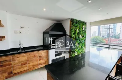 Apartamento para venda no jardim anália franco com 4 dormitórios, sacada gourmet, 4 vagas.