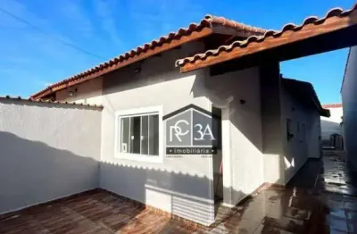 Casa com 2 dormitórios à venda, 72 m² por r$ 345.000 - balneario gaivotas - itanhaém/sp