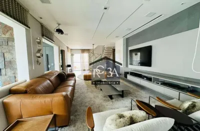 Cobertura com 4 dormitórios à venda, 360 m² por r$ 5.500.000,00 - anália franco - são paulo/sp