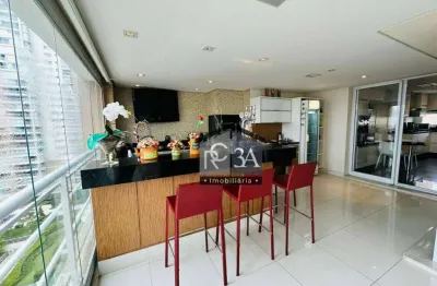 Apartamento com 3 dormitórios à venda, 224 m² por r$ 3.490.000,00 - tatuapé - são paulo/sp