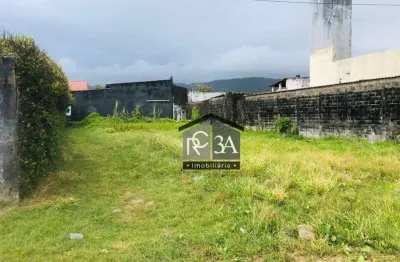 Terreno à venda, frente mar - 651 m² por r$ 479.000 - jardim suarão - itanhaém/sp