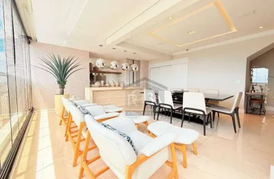 Cobertura com 4 dormitórios para alugar, 314 m² - jardim anália franco - são paulo/sp