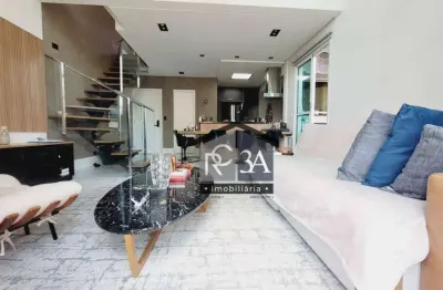 Apartamento duplex para vender com  100m²,  2 suítes,  2 vagas rua antonio carlos luiz filho, jd anália franco - sp