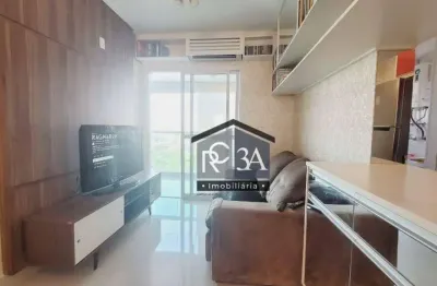 Apartamento para vender com 45m², 1 suíte , varanda e 1 vaga. praça barão de itaqui, tatuapé - sp