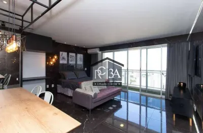 Apartamento com 1 dormitório à venda, 45 m² por r$ 800.000,00 - granja julieta - são paulo/sp