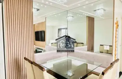 Apartamento com 3 dormitórios, 1 suíte à venda, 76 m², 3 vagas com varanda gourmet - anália franco - são paulo/sp