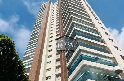 Apartamento edificío torre de grecco no tatuapé com 3 suites, 4 vagas  apartamento anália franco totalmente mobiliado e decorado fino acabamento inter