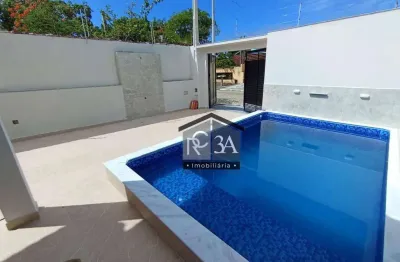 Casa com 3 dormitórios à venda, 75 m² por r$ 399.900,00 - jardim california - itanhaém/sp