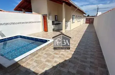 Casa com 2 dormitórios à venda, 180 m² por r$ 318.990,00 - jardim jamaica - itanhaém/sp