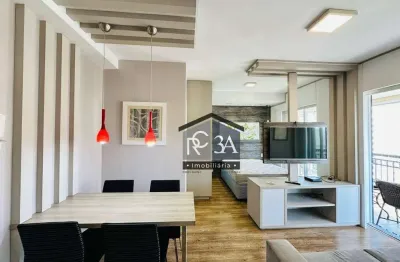 Apartamento com 1 dormitório para alugar, 40 m² por r$ 4.267,08/mês - jardim anália franco - são paulo/sp