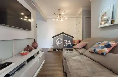Apartamento para comprar com 64m², 2 dormitórios, sendo 1 suíte, varanda gourmet, 1 vaga. rua atucuri, tatuapé - sp