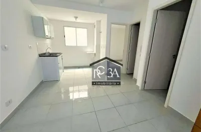 Apartamento com 2 dormitórios para alugar, 36 m² - cidade patriarca - são paulo/sp
